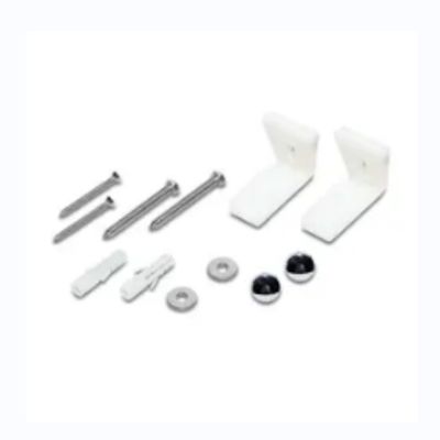 Bolto de fixação de banheiro em forma de L de aço inoxidável com cor personalizável para instalação de banheiro moderno