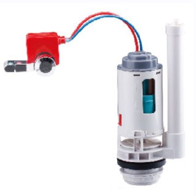 Instalação no local Kit universal de reparação de sanitas com altura ajustável 210-280 mm e válvula de descarga dupla ABS + POM