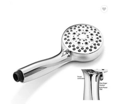 Tubos termostáticos de alta pressão de estilo contemporâneo com filtro e cabeça de chuveiro manual