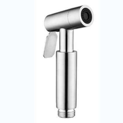 Pulverizador de toalete portátil de aço inoxidável com pistola de pulverização de torneira de duche manual