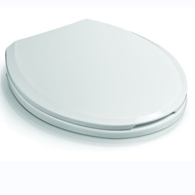 Assento de Vaso Sanitário UF com Design Super Fino, Dobradiça de Aço Inoxidável e Função de Fechamento Suave