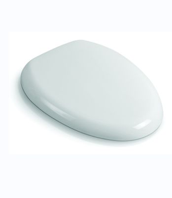 Assento de Vaso Sanitário Universal de Polipropileno com Fechamento Lento, Amortecedores Antiderrapantes e Design Moderno