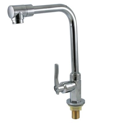 Banheira de cozinha de aço inoxidável termostática com um único punho
