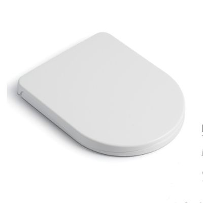 Cobertura suave do assento de banheiro em forma de V para design moderno e banheiro de fácil instalação