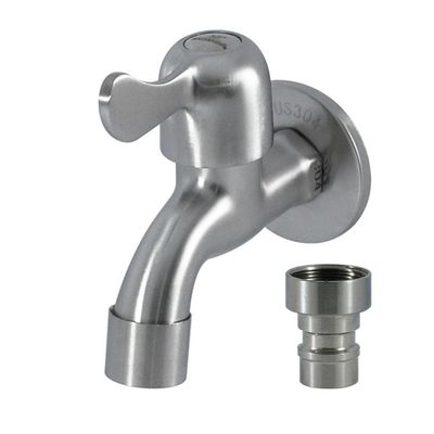 Modelo contemporâneo de torneiras de bacia Instalação de piso com material de aço inoxidável 304