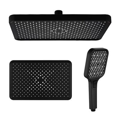 Polished High Pressure Wall Mounted Hand Held Shower Head Economia de água