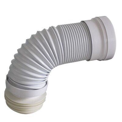 Tubo de esgoto para banheiro, tubo de drenagem, peça de conexão durável, tubo de conexão para vaso sanitário PP