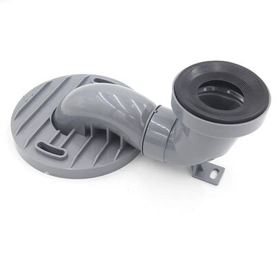 Conexão do vaso sanitário do banheiro Tubo de drenagem Tubo de plástico Deslocador Tubo de cloreto de polivinila Tubo de conexão de placa de deslocamento