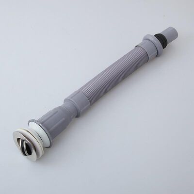 Tubo de drenagem de cozinha resistente e prático, tubo de drenagem de pia flexível, mangueira de lavatório