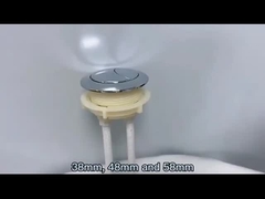Soft Touch Toilet Single Flush Button Flush Actuator para qualquer banheiro