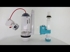 Estilo de design moderno válvula de descarga dupla de altura ajustável para tanque de água de banheiro