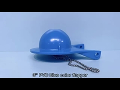 Capa do tanque de banheiro de design moderno com conector de água e componentes do tanque de descarga