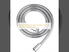 Tubos de chuveiro flexíveis de aço inoxidável para banheiro de apartamento