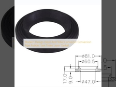 Moderno Design Hotel e Conector Toilet Conversão Tubo Selo de borracha Garrafa de três camadas