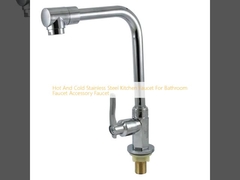 Tubina de cozinha de aço inoxidável quente e frio Tubina de cozinha de casa de banho Tubina de cozinha de aço inoxidável