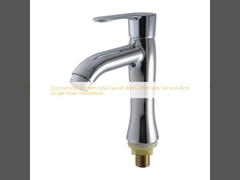 Tubina de lavatório de cozinha econômica com serviço pós-venda e instalação de um único buraco