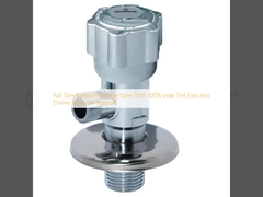 Válvula de ângulo do banheiro de giro completo com vedação de ensaio de vazamento 100% e suporte técnico online