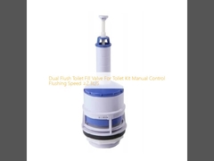 Válvula de enchimento de sanita de descarga dupla para kit de desinfetante de controlo manual Velocidade de descarga ≥ 2,3 L/S