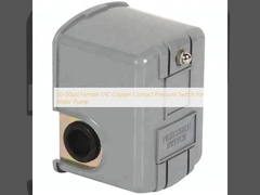 Interruptor de pressão com contato de cobre fêmea de 1/4