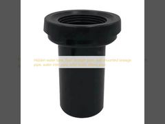 Tanque de água oculto, tubo de descarga reto, tubo de esgoto montado na parede, tubo de entrada de água, bacia sanitária, cotovelo