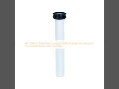 Conector de vaso sanitário PP 300mm com anel de vedação de borracha para tubo de entrada de tanque de água oculto