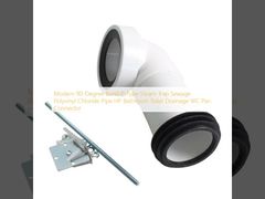 Moderno 90 graus de curva P-tipo Vapor Trap Esgoto Cloreto de polivinil Tubo HP Banheiro Toilet Drenagem WC Pan Conector