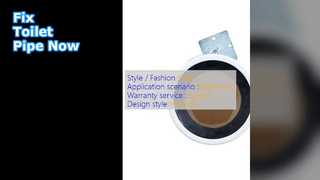 Correção de acessório de banheiro com conector de tubo de banheiro