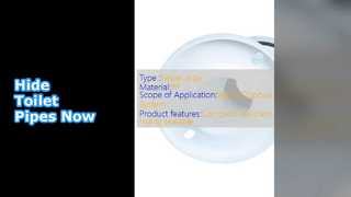 Adaptador de conector de tubo de drenagem de banheiro